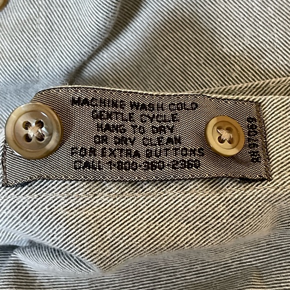 Scott Barber Long Sleeve Collared Shirt Size Medium - Picture 6 of 10